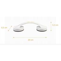 Zuignaphouder voor badkamer 20cm - thumbnail