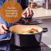 BK Bourgogne braadpan 24 cm jet black - thumbnail