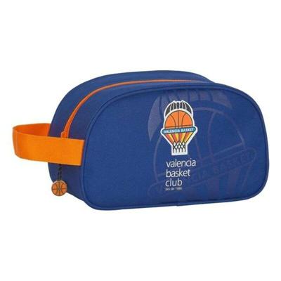 Toilettas voor op School Valencia Basket M248 Blauw Oranje 26 x 15 x 12 cm