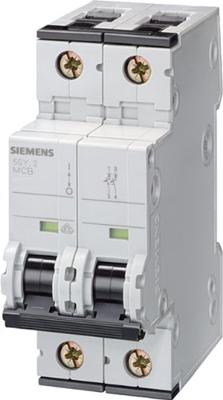 Siemens 5SY42047 5SY4204-7 Zekeringautomaat 4 A 230 V, 400 V Siemens 5SY42047 5SY4204-7 Zekeringautomaat 4 A 230 V, 400 V