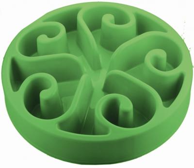 Holland Schaal Rallenta Pasti Eat Slow Live Longer, groen, 30x25x15 cm