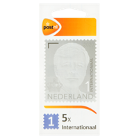 PostNL Postzegels Koning Int. 1 (5 st) - thumbnail