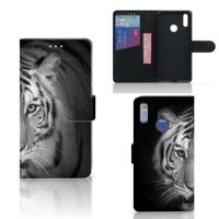 Huawei Y7 (2019) | Telefoonhoesje | Met pasjeshouder | Tijger - thumbnail