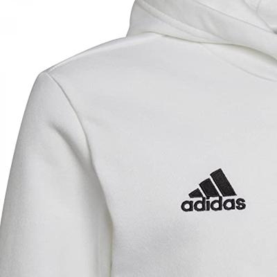 adidas Entrada 22 Sweat Hoodie Kids Wit Zwart