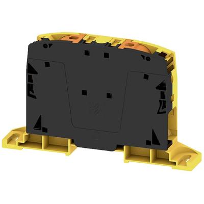 Weidmüller 2663350000 Doorgangsserieklem 20 mm Steekaansluiting Zwart 5 stuk(s) Piece
