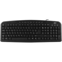 ACT AC5405 toetsenbord USB AZERTY Belgisch Zwart - thumbnail