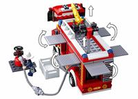 Sluban Fire Truck bouwstenen set (M38-B0626) - thumbnail