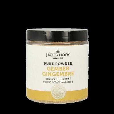Jacob Hooy Pure powder gember 115 Gram