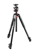 Manfrotto-MK055XPRO3 BHQ2 digitali/videocamere, tripode, colore: nero, Treppiede in alluminio, colore: nero - thumbnail