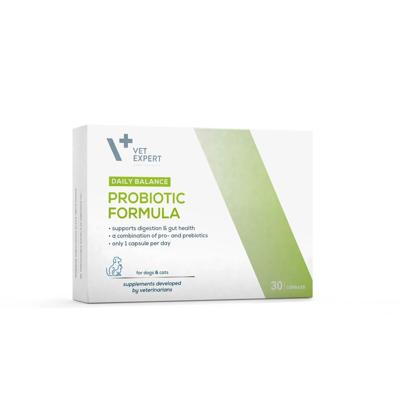 VETEXPERT Probiotic Formula - probioticum voor honden en katten - 30 stuks