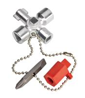 Knipex 00 11 02 Schakelkastsleutel mini Schakelkastsleutel 1 stuk(s) - thumbnail