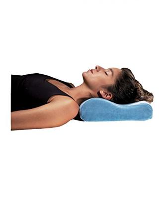 Cocoon Memory Foam Travel Pillow Kussen Slate Blue