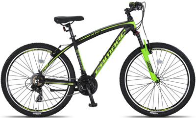 Altec Camaro MTB 27.5 Inch 45 cm Unisex 21V V Brakes Zwart/Groen