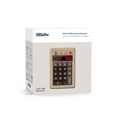 8Bitdo Retro 18 Mechanical Numpad C64 Edition 8Bitdo Retro 18 Mechanical Numpad C64 Edition