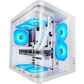 Mars Gaming MC-CURV Midi Tower Wit Mars Gaming MC-CURV Midi Tower Wit