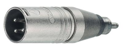 Neutrik NA2MPMM adapter XLR male - RCA male NA