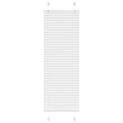 VidaXL Plissé rolgordijn 40x150 cm stofbreedte 39,4 cm polyester wit VidaXL Plissé rolgordijn 40x150 cm stofbreedte 39,4 cm polyester wit