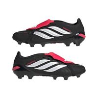 adidas Predator League FT Gras Voetbalschoenen (FG) Zwart Wit Rood - thumbnail