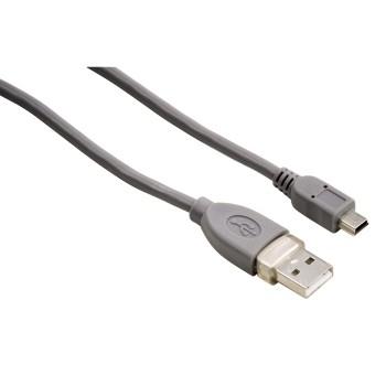 Hama USB 2.0 verlengkabel A-stekker - mini-B-stekker, 0,25 m