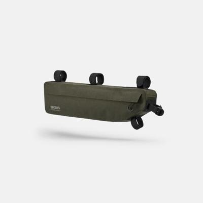 BROOKS Scape frame bag large (3,5l) - mud green