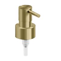 Pomp, goud geborsteld PVD t.b.v. Sjokker zeepdisp. 100cc - thumbnail