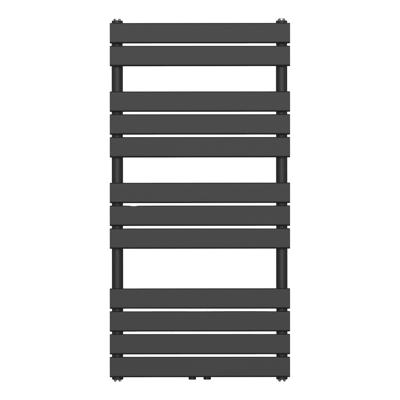 Belrad Handdoekradiator - middenaansluiting - 1200X600mm - Zwart BFRZ1200600 Belrad Handdoekradiator - middenaansluiting - 1200X600mm - Zwart BFRZ1200600