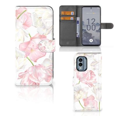 Nokia X30 Hoesje Lovely Flowers Nokia X30 Hoesje Lovely Flowers