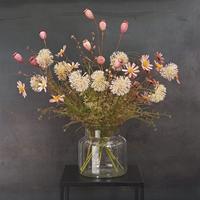 Mica Decorations Bloemenvaas Mathew - gerecycled glas - D19 x H18 cm - thumbnail