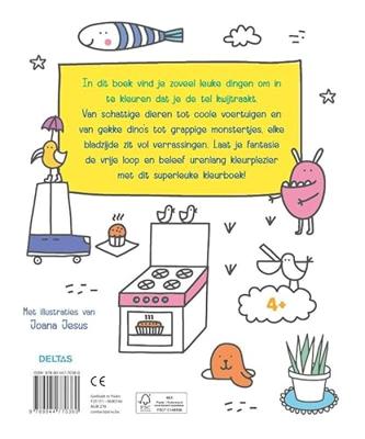 Deltas 101 dingen om te kleuren