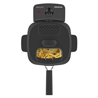 Frituurmachine Taurus DF1200 2000 W 1,5 L Zwart Zilverkleurig Frituurmachine Taurus DF1200 2000 W 1,5 L Zwart Zilverkleurig