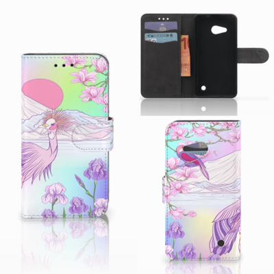 Microsoft Lumia 550 Telefoonhoesje met Pasjes Bird Microsoft Lumia 550 Telefoonhoesje met Pasjes Bird