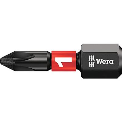 Wera 851/1 IMP DC Impaktor Bits Phillips, PH 1 x 25 mm - 10 stuk(s) - 05057615001