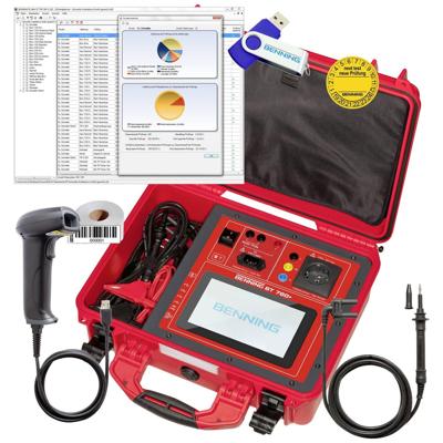 Benning BENNING ST 760+ Set Apparaattesterset VDE-norm 0701-0702, 0751, 0544