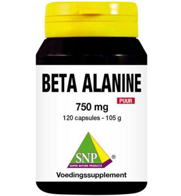 SNP Beta alanine 750mg puur 120 Capsules