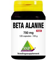 SNP Beta alanine 750mg puur 120 Capsules - thumbnail