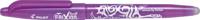 Rollerpen pilot frixion bl-fr7 m paars | 12 stuks - thumbnail