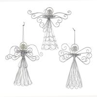 Wire Angel Hanging 4.7 Inch - Kurt s adler - thumbnail