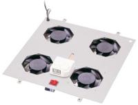 Digitus DN-19 FAN-4-N 19 inch 4 x Grijs-wit (RAL 7035) - thumbnail