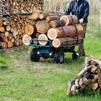 Makita dcu604z accu kruiwagen met rek | 2x 18v | body | zonder accu's & laders - thumbnail