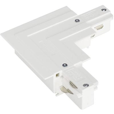 Eutrac 1001537 230V-railsysteemcomponenten L-verbinder EUTRAC® L-Verbinder Einbaus. innen weiss Verkeerswit Eutrac 1001537 230V-railsysteemcomponenten L-verbinder EUTRAC® L-Verbinder Einbaus. innen weiss Verkeerswit
