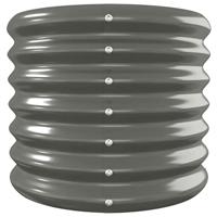 Plantenbak 260x40x36 cm gepoedercoat staal grijs - thumbnail