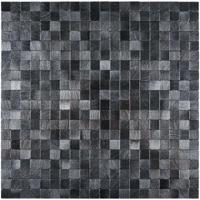 Zelfklevende Steenstrip Quadra Grijs - thumbnail