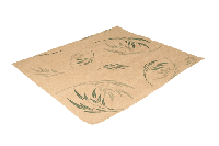 Vetvrij papier 33x38cm hamburgervellen bamboe - thumbnail