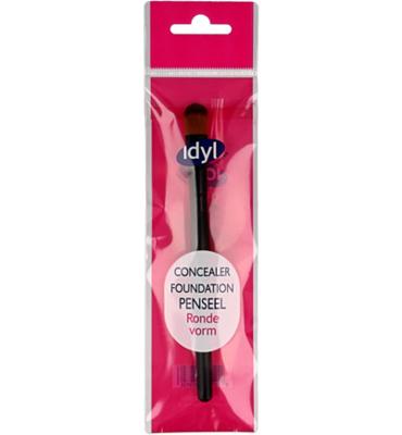 Idyl Concealer foundation penseel ronde vorm 1 Stuks Idyl Concealer foundation penseel ronde vorm 1 Stuks