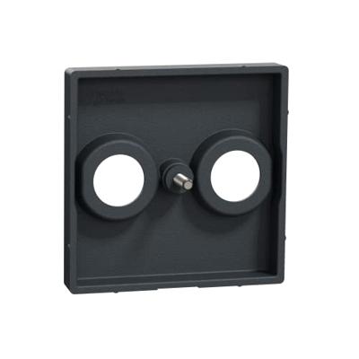 Merten MEG4122-0414 Afdekking System M Antraciet 1 stuk(s)