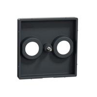 Merten MEG4122-0414 Afdekking System M Antraciet 1 stuk(s) - thumbnail