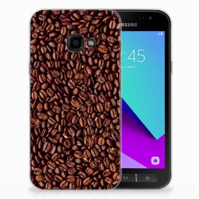 Samsung Galaxy Xcover 4 | Xcover 4s | Siliconen Case | Koffiebonen