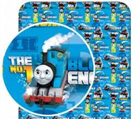 Thomas de Trein Action hoeslaken eenpersoons 90 x 200 cm - thumbnail