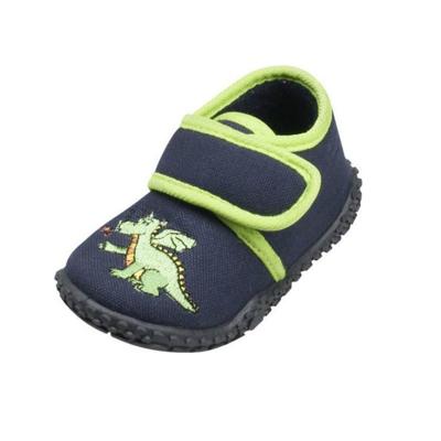 Playshoes pantoffels Draak Marine-26-27