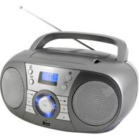 soundmaster SCD1800TI DAB+ Digitale Radio FM Boombox met CD MP3 Bluetooth Streaming USB Verbinding - thumbnail